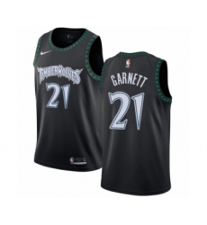 Men's Nike Minnesota Timberwolves #43 Anthony Tolliver Swingman Black Hardwood Classics Jersey