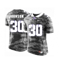 TCU Horned Frogs 30 Denzel Johnson Purple College Football Limited Jersey
