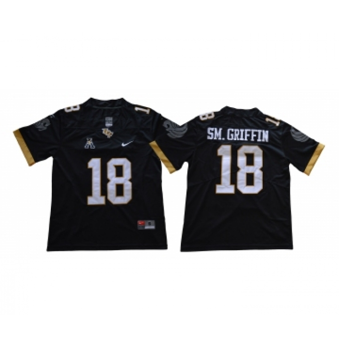 UCF Knights 18 Shaquem Griffin Black College Football Jersey