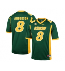 North Dakota State Bison 12 Easton Stick White College Football Jersey