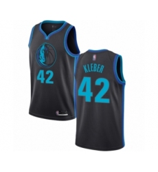 Women's Dallas Mavericks #42 Maxi Kleber Swingman Charcoal Basketball Jersey - City Edition