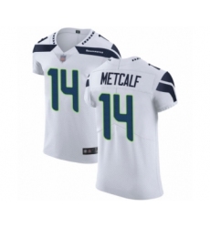 Men's Seattle Seahawks #14 D.K. Metcalf White Vapor Untouchable Elite Player Football Jersey Men's Seattle Seahawks #14 D.K. Metcalf White Vapor Untouchable Elite Player Football Jersey