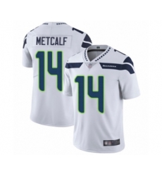 Youth Seattle Seahawks #14 D.K. Metcalf White Vapor Untouchable Limited Player Football Jerse Youth Seattle Seahawks #14 D.K. Metcalf White Vapor Untouchable Limited Player Football Jerse
