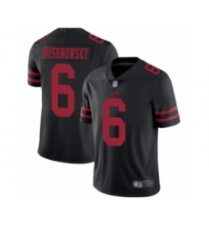 Men's San Francisco 49ers #6 Mitch Wishnowsky Black Vapor Untouchable Limited Player Football Jersey