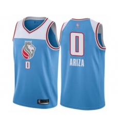 Women's Sacramento Kings #0 Trevor Ariza Swingman Blue Basketball Jersey - City Edition