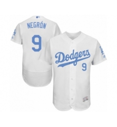 Men's Los Angeles Dodgers #15 Austin Barnes Royal Blue Flexbase Authentic Collection Baseball Player Jersey