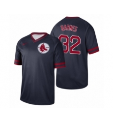 Men's Boston Red Sox #32 Matt Barnes Navy Cooperstown Collection Legend Jersey