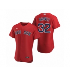 Men's Boston Red Sox #32 Matt Barnes Nike Red Authentic 2020 Alternate Jersey