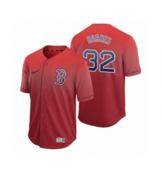 Men's Boston Red Sox #32 Matt Barnes Red Fade Nike Jersey