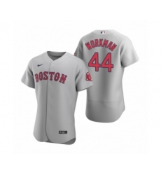 Men's Boston Red Sox #44 Brandon Workman Nike Gray Authentic Road Jersey