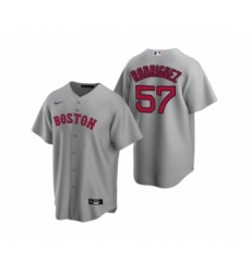 Youth Boston Red Sox #57 Eduardo Rodriguez Nike Gray Replica Road Jersey