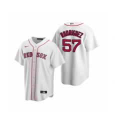 Youth Boston Red Sox #57 Eduardo Rodriguez Nike White Replica Home Jersey