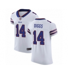 Men's Buffalo Bills #14 Stefon Diggs White Vapor Untouchable Elite Player Football Jersey