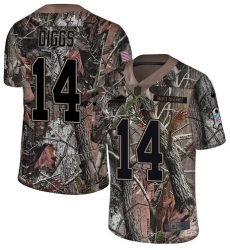 Youth Buffalo Bills #14 Stefon Diggs Camo Stitched Limited Rush Realtree Jersey