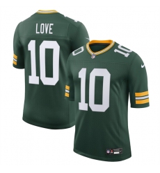 Men's Green Bay Packers #10 Jordan Love Green 2025 New Vapor Untouchable Limited Football Stitched Jersey