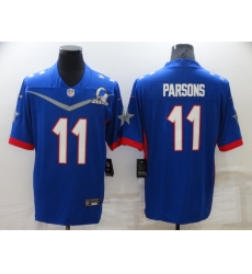 Men's Dallas Cowboys #11 Micah Parsons Nike Royal 2022 NFC Pro Bowl Limited Player Jersey
