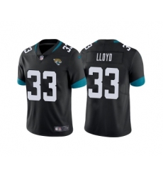 Men's Jacksonville Jaguars #33 Devin Lloyd Black Vapor Untouchable Limited Stitched Jersey