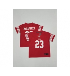 Toddlers San Francisco 49ers #23 Christian McCaffrey 2022 Red Vapor Untouchable Stitched Limited Jersey