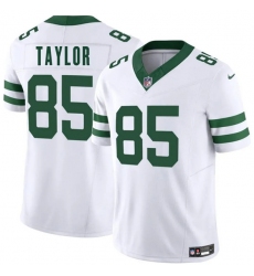 Men's New York Jets #85 Mason Taylor White 2025 Draft F.U.S.E. Vapor Untouchable Limited Football Stitched Jersey