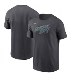 Men's Tampa Bay Rays Charcoal 2024 City Connect Legend Performance T-Shirt