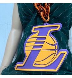 Desert Cactus  Los Angel Lakers Fan Chain, NBA fans, Team Logo Big necklace,  large  pendant, Medal gift clothing tag Accessories