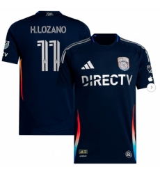 Mens San Diego FC Hirving Lozano adidas Navy 2025 State of Flow Authentic Player Jersey