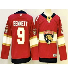Youth Florida Panthers #9 Sam Bennett Red Authentic Jersey