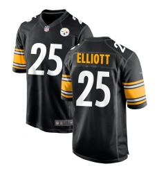 Men's Pittsburgh Steelers ＃25 DeShon Elliott Black Vapor Untouchable Limited Stitched Jersey