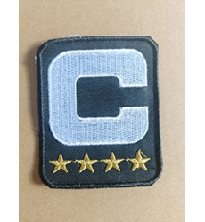 Black 4-star C Patch