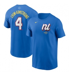 Men's National League #5 Freddie Freeman Royal 2025 All-Star Edition Name & Number T-Shirt