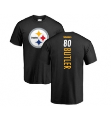 Football Pittsburgh Steelers #80 Jack Butler Black Backer T-Shirt