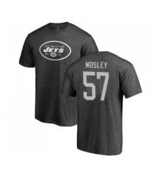 Football New York Jets #57 C.J. Mosley Ash One Color T-Shirt