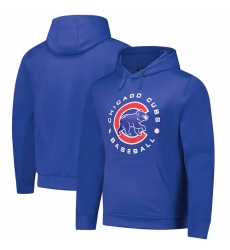Men's Chicago Cubs Blue Dunbrooke Champion Pullover Hoodie