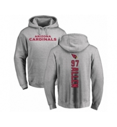 Football Arizona Cardinals #97 Zach Allen Ash Backer Pullover Hoodie