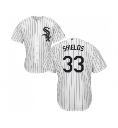 Men's Majestic Chicago White Sox #33 James Shields Replica White Home Cool Base MLB Jerseys
