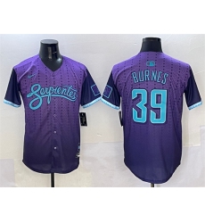 Men's Arizona Diamondbacks #39 Corbin Burnes Purple 2025 City Connect Limited Stitched Baseball Jersey