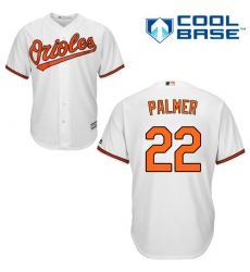 Youth Majestic Baltimore Orioles #22 Jim Palmer Replica White Home Cool Base MLB Jersey