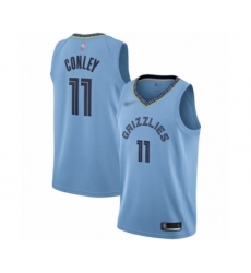 Women's Memphis Grizzlies #11 Mike Conley Swingman Blue Finished Basketball Jersey Statement Edition