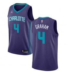 Youth Nike Jordan Charlotte Hornets #4 Devonte Graham Swingman Teal NBA Jersey - Icon Edition