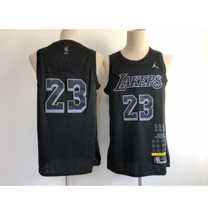 Men's Los Angeles Lakers Michael Jordan #23 MVP Swingman Jersey
