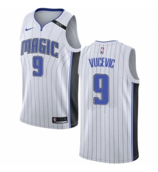 Women's Nike Orlando Magic #9 Nikola Vucevic Authentic NBA Jersey - Association Edition