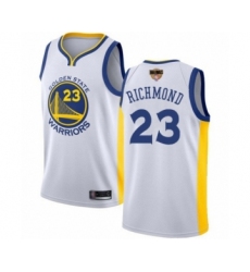 Women's Golden State Warriors #23 Mitch Richmond Swingman White 2019 Basketball Finals Bound Basketball Jersey - Association Edition