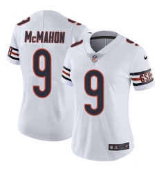 Women's Nike Chicago Bears #9 Jim McMahon White Vapor Untouchable Limited Player NFL Jersey