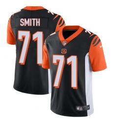 Men's Nike Cincinnati Bengals #71 Andre Smith Vapor Untouchable Limited Black Team Color NFL Jersey