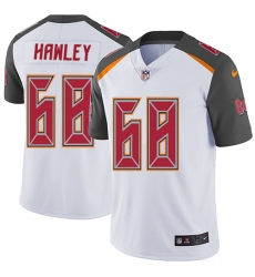 Youth Nike Tampa Bay Buccaneers #68 Joe Hawley Elite White NFL Jersey