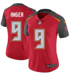 Women's Nike Tampa Bay Buccaneers #9 Bryan Anger Elite Red Team Color NFL Jersey