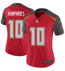 Women's Nike Tampa Bay Buccaneers #10 Adam Humphries Elite Red Team Color NFL Jersey