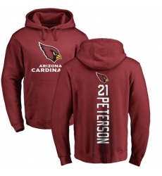 NFL Nike Arizona Cardinals #21 Patrick Peterson Maroon Backer Pullover Hoodie
