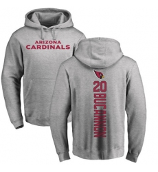 NFL Nike Arizona Cardinals #20 Deone Bucannon Ash Backer Pullover Hoodie